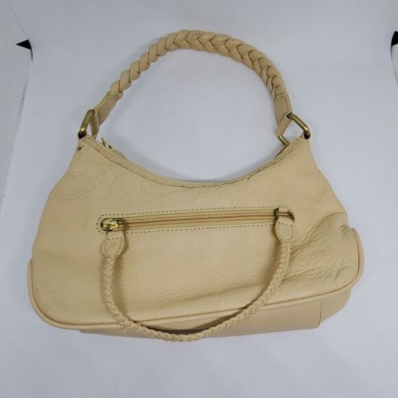 Wilsons Leather Cream Purse (7"x5"x2") - Picture 1 of 5